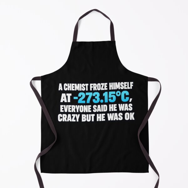 Item preview, Funny Absolute 0 Chemist Pun Art designed and sold by elderberry.