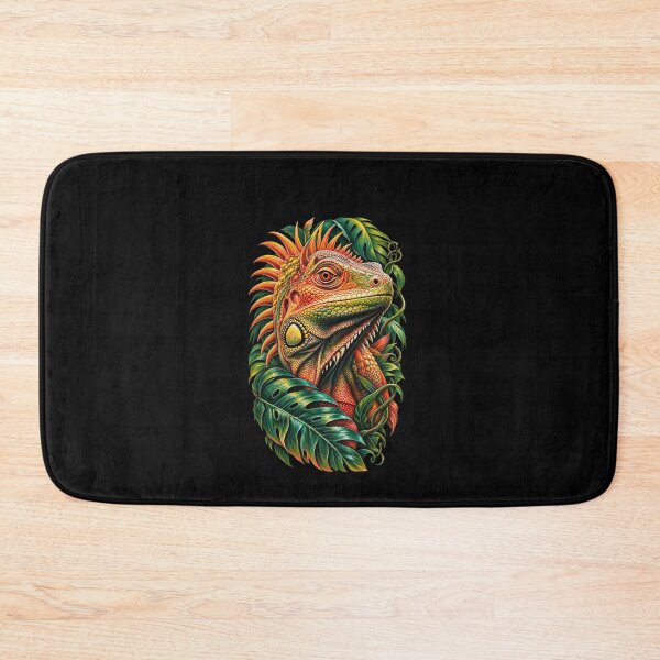 Item preview, Tropical Rainforest Iguana designed and sold by elderberry.