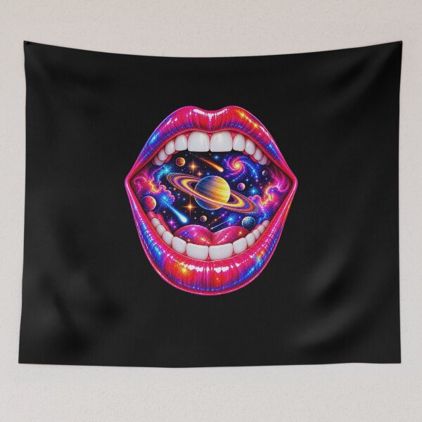 Item preview, Universe Within an Open Mouth designed and sold by elderberry.