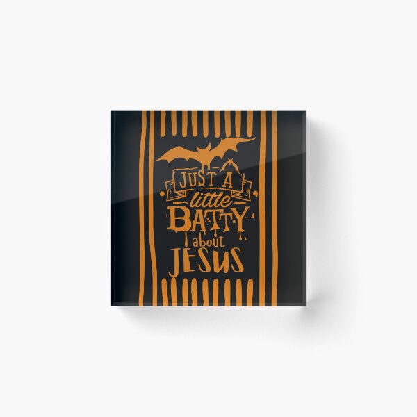 Item preview, Batty About Love Jesus Holy Spirit Spooky Season Cute Bats Bright Fall Autumn designed and sold by Forevermore.