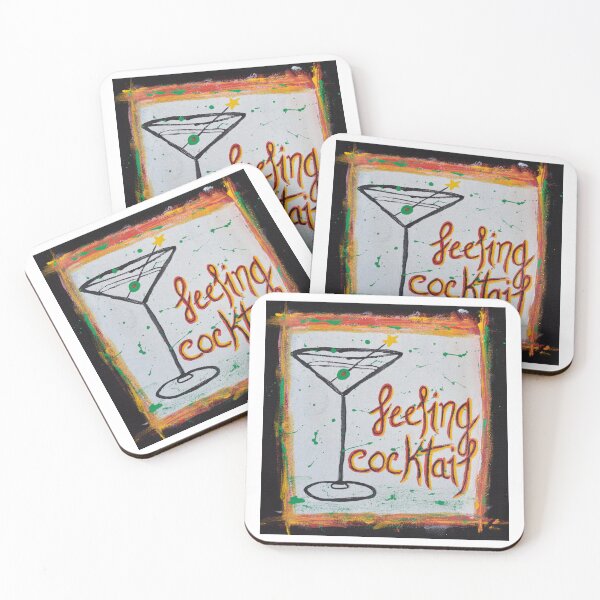 Item preview, Cocktail Feeling - Colorful and Fun Bar Art designed and sold by Graffystyle.