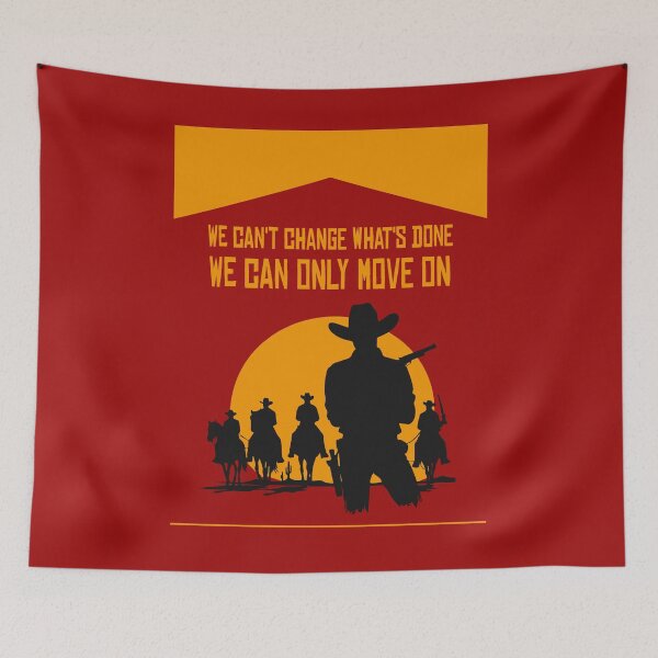 Item preview, Retro Cowboy Sunset Silhouette - Vintage Western Quote designed and sold by Faissal Thomass.