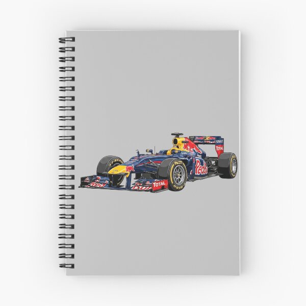 Item preview, 2012 Red Bull RB8 Sebastian Vettel World Champion F1 Racing Car Illustration designed and sold by Motorline44.