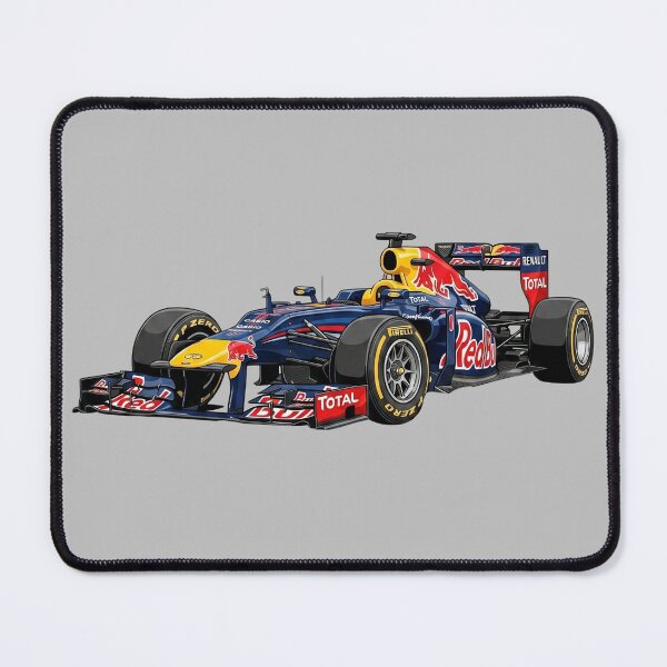 Item preview, 2012 Red Bull RB8 Sebastian Vettel World Champion F1 Racing Car Illustration designed and sold by Motorline44.