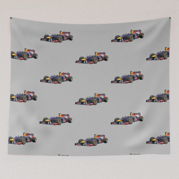 Item preview, 2012 Red Bull RB8 Sebastian Vettel World Champion F1 Racing Car Illustration designed and sold by Motorline44.