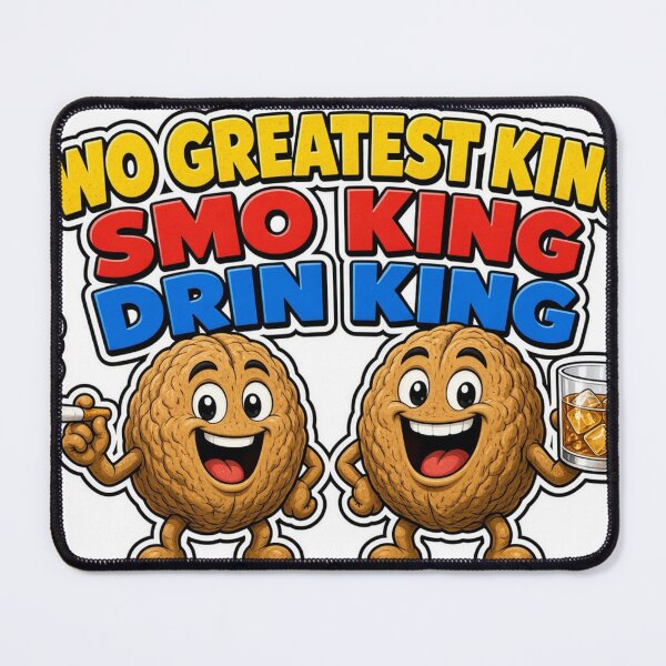 Item preview, Two Greatest Kings Smoking and Drinking designed and sold by kiwiartyfarty.