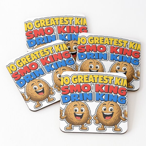 Item preview, Two Greatest Kings Smoking and Drinking designed and sold by kiwiartyfarty.