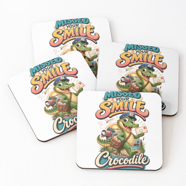 Item preview, Missed Your Smile Crocodile T-Shirt, Cute Back to School Teacher Gift, Funny Crocodile Classroom Student Graphic Tee designed and sold by OUICHA.