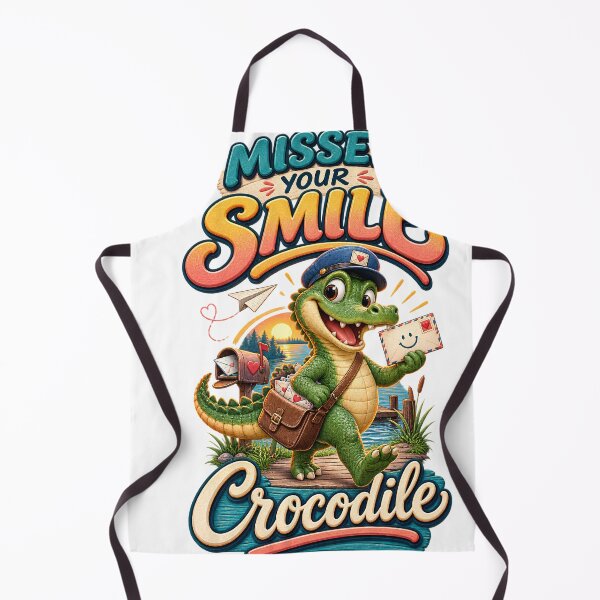 Item preview, Missed Your Smile Crocodile T-Shirt, Cute Back to School Teacher Gift, Funny Crocodile Classroom Student Graphic Tee designed and sold by OUICHA.