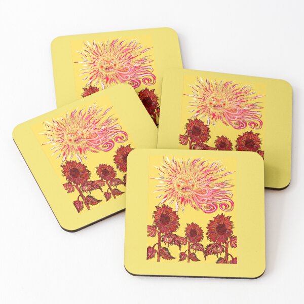 Item preview, Fire Sun and Blood Sunflowers designed and sold by Maruly.