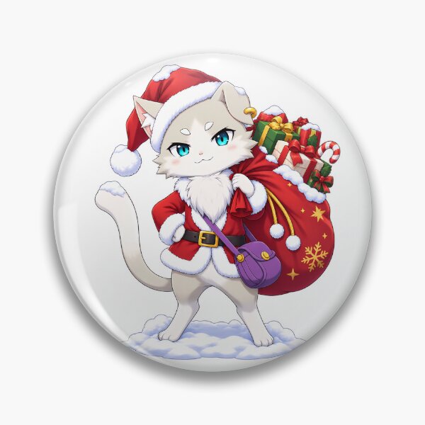 Item preview, Puck Christmas Gift Sack Snowy Santa designed and sold by mildaclairmo.