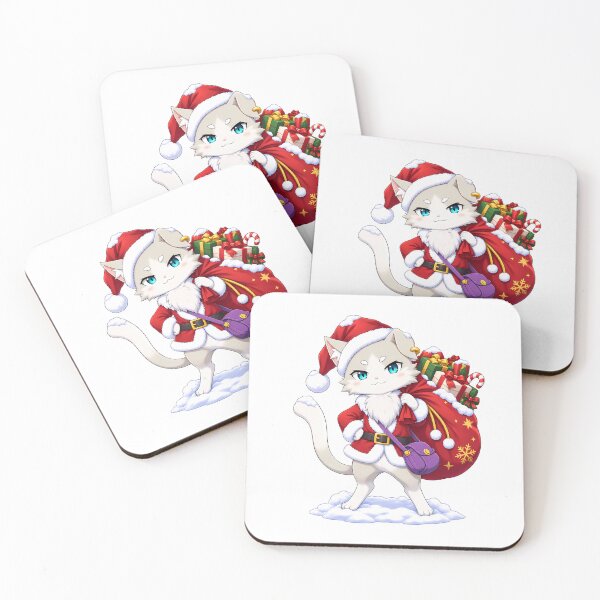 Item preview, Puck Christmas Gift Sack Snowy Santa designed and sold by mildaclairmo.