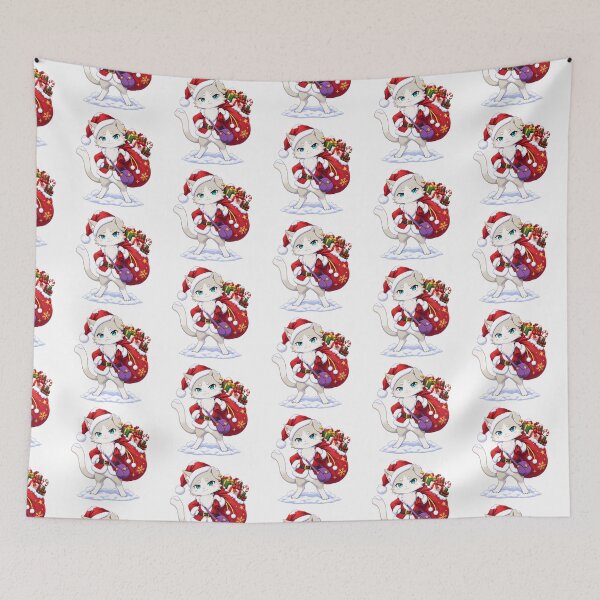 Item preview, Puck Christmas Gift Sack Snowy Santa designed and sold by mildaclairmo.