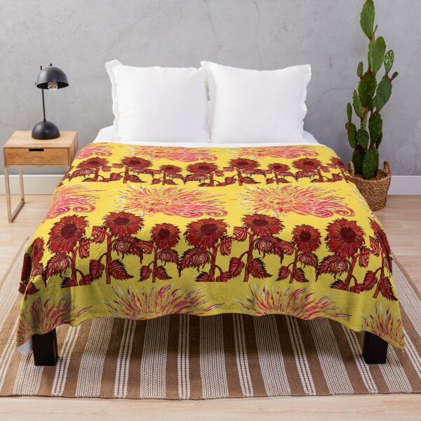 Item preview, Fire Sun and Blood Sunflowers designed and sold by Maruly.