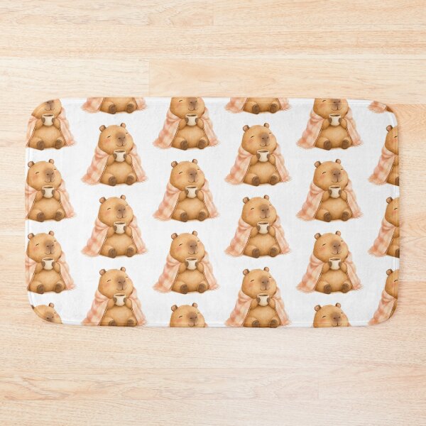 Item preview, Cute Capybara designed and sold by Victoria Riabov.