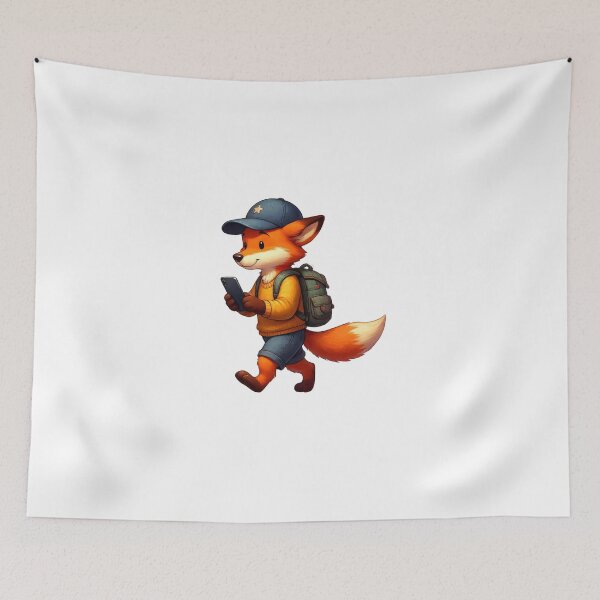 Item preview, Back to School Fox designed and sold by susiecc.