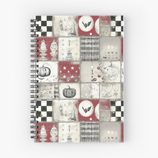 Item preview, Gothic Halloween Patchwork Pattern Vintage Spooky designed and sold by CurrentPhase.