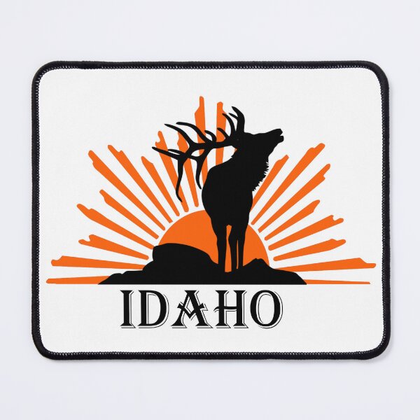 Item preview, Stunning Illustrated Idaho Elk at Sunrise v2 Design designed and sold by jglawson676.