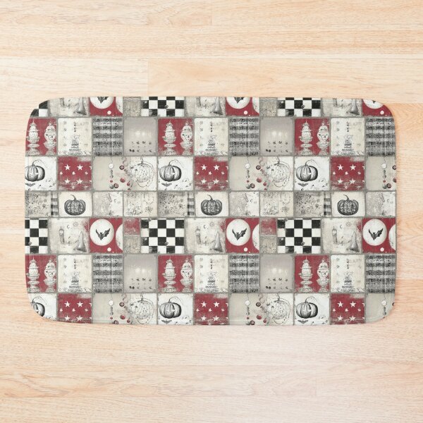 Item preview, Gothic Halloween Patchwork Pattern Vintage Spooky designed and sold by CurrentPhase.