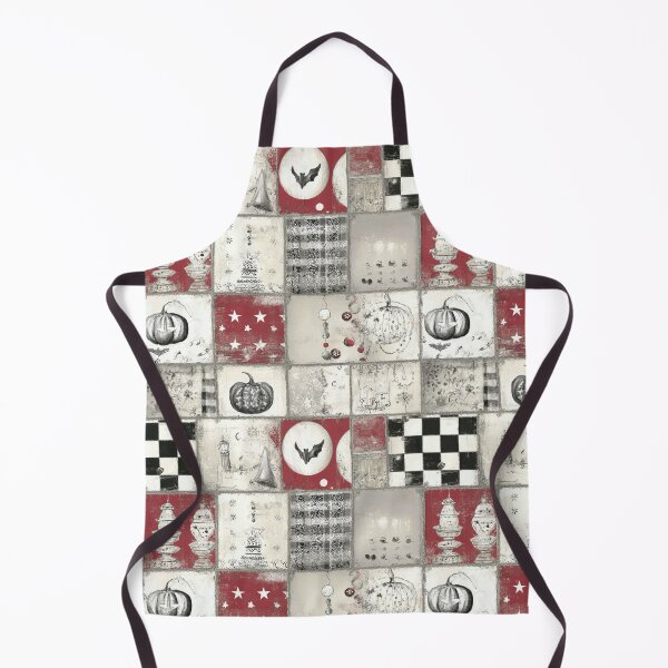 Item preview, Gothic Halloween Patchwork Pattern Vintage Spooky designed and sold by CurrentPhase.