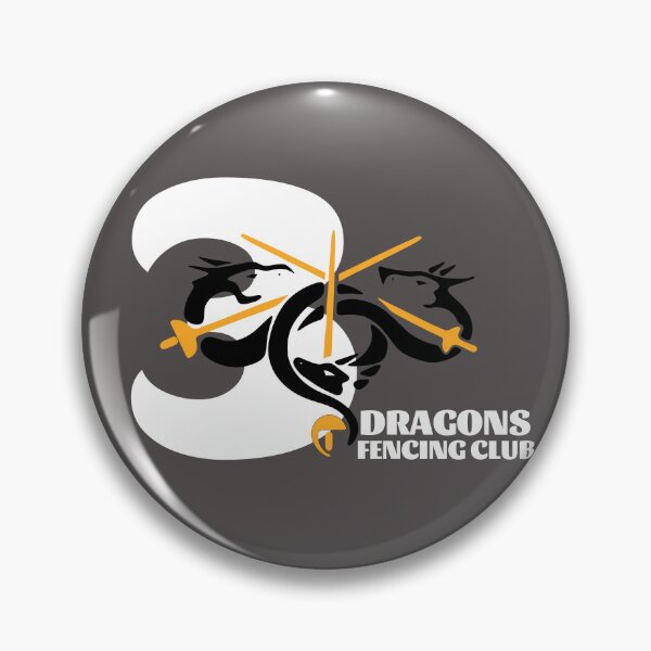Item preview, 3 Dragons Fencing Club Official Logo designed and sold by SelfieAddict.