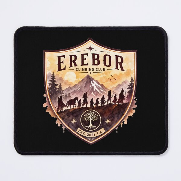 Item preview, Erebor Climbing Club - LOTR Funny designed and sold by FrontierCosmic.