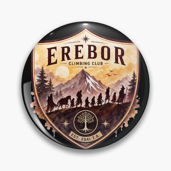 Item preview, Erebor Climbing Club - LOTR Funny designed and sold by FrontierCosmic.