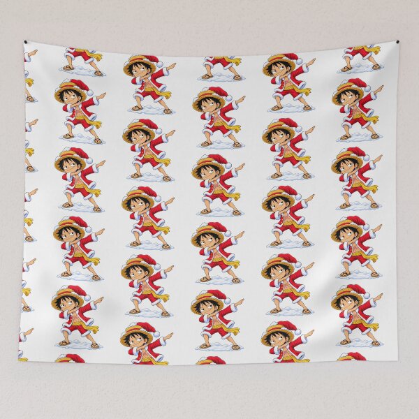 Item preview, Monkey D Luffy Christmas Dabbing Meme designed and sold by mildaclairmo.