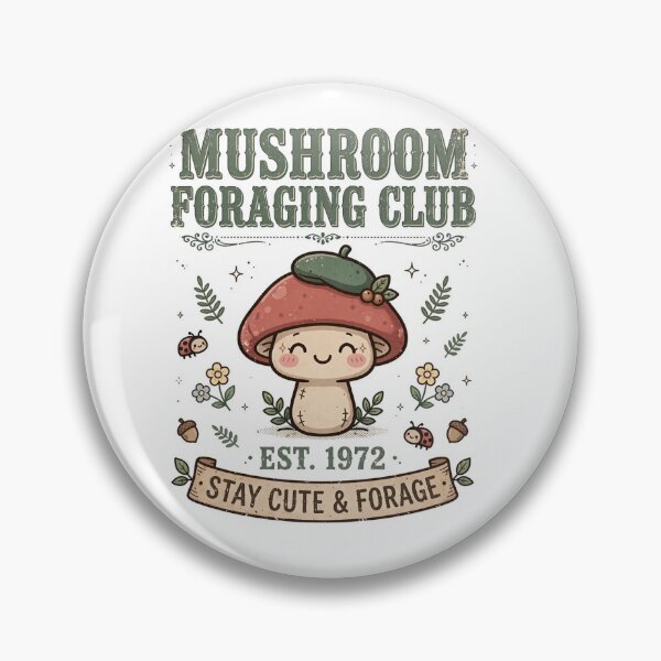 Item preview, Mushroom Foraging Club designed and sold by ArtristahxDesigns.