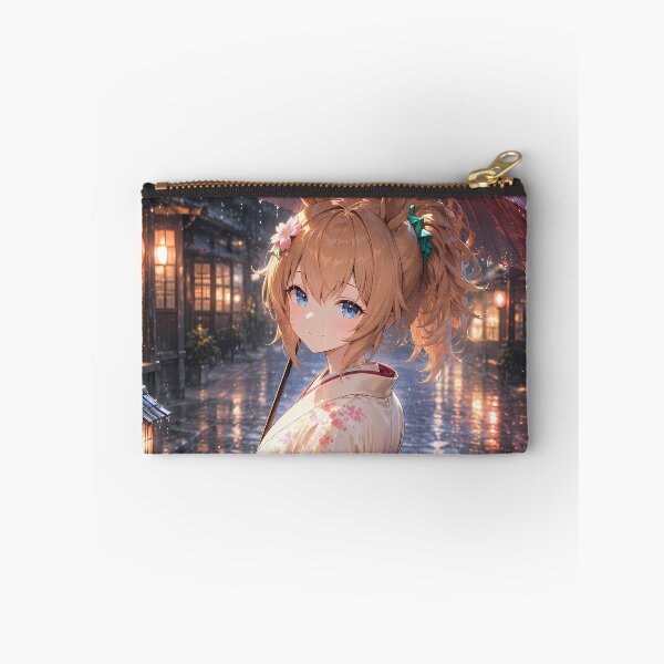 Item preview, Taiki Shuttle Uma Musume Rainy Kimono Lantern Street designed and sold by mildaclairmo.