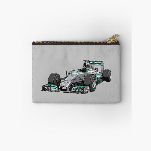 Item preview, 2013 Mercedes W04 Lewis Hamilton Nico Rosberg F1 Racing Car Illustration designed and sold by Motorline44.