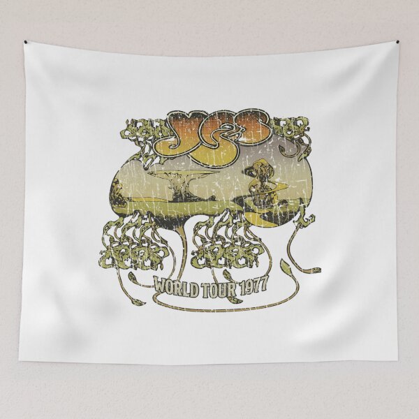 Item preview, Yes World Tour 1977 T-Shirt designed and sold by CarolyneSantana.
