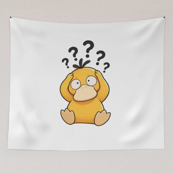 Item preview, Confused Duck – Overthinking Mode Cute Yellow Duck designed and sold by Ramadane_design1.