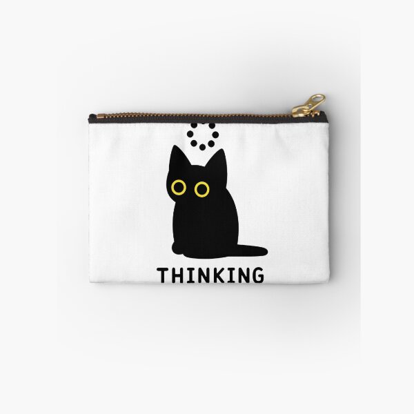 Item preview, Thinking Black Cat Loading an Idea designed and sold by Lino_1906.