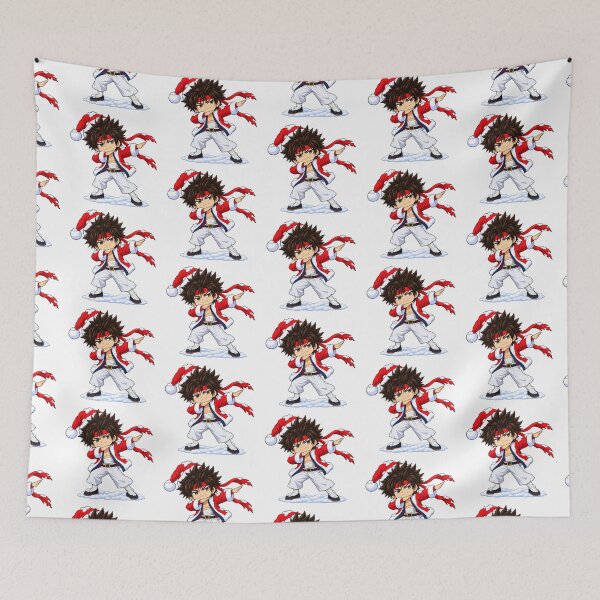 Item preview, Sanosuke Sagara Rurouni Kenshin Christmas Dabbing Santa Meme designed and sold by mildaclairmo.