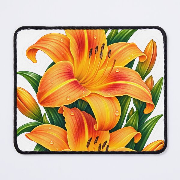 Item preview, Vibrant Orange Lilies designed and sold by rodiastore.