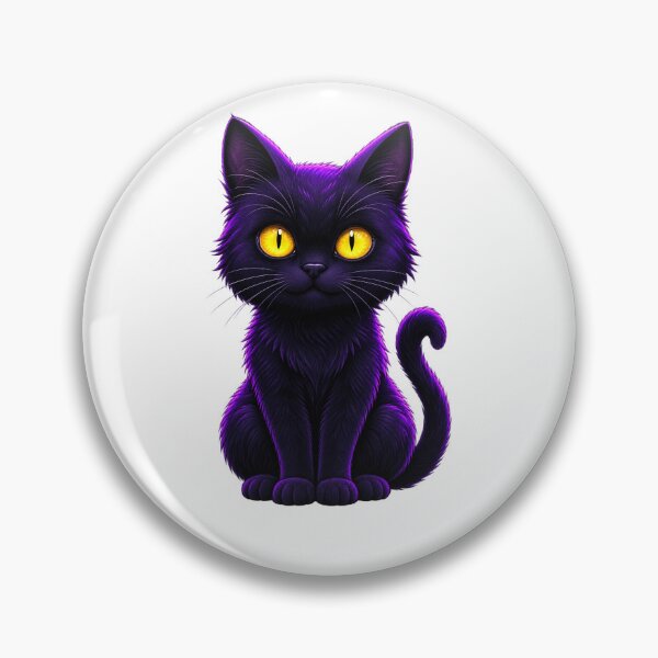 Item preview,  black cat society designed and sold by Leo Bennett.