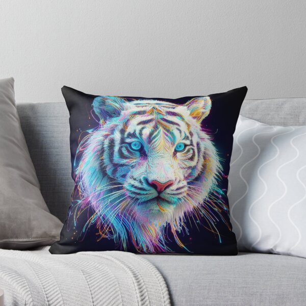 Item preview, Neon White Tiger designed and sold by JALNERVION SHOP.