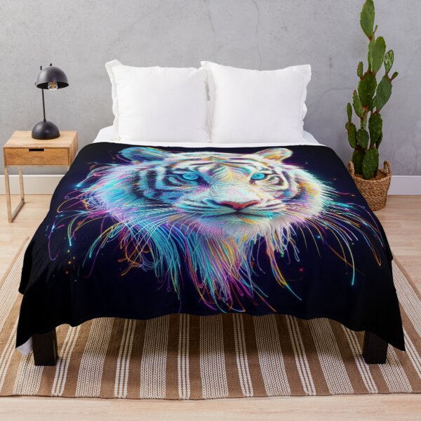 Item preview, Neon White Tiger designed and sold by JALNERVION SHOP.