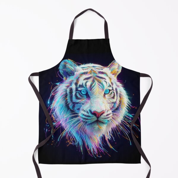 Item preview, Neon White Tiger designed and sold by JALNERVION SHOP.