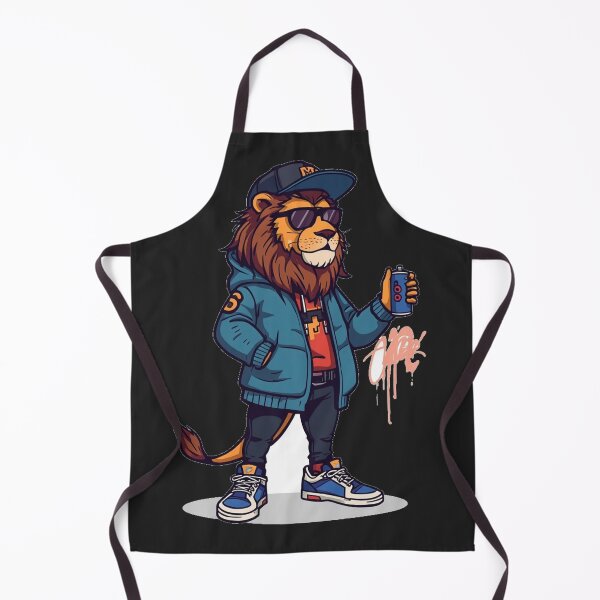 Item preview, Cool Graffiti Lion Artist - Urban Streetwear Aesthetic designed and sold by MargaretPolanco.