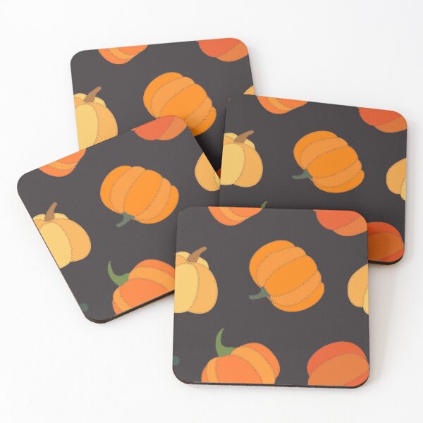 Item preview, Patchwork Pumpkin Patch in Chocolate Brown designed and sold by YesterdayColl.