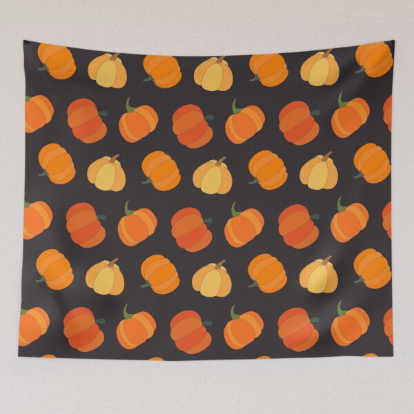 Item preview, Patchwork Pumpkin Patch in Chocolate Brown designed and sold by YesterdayColl.