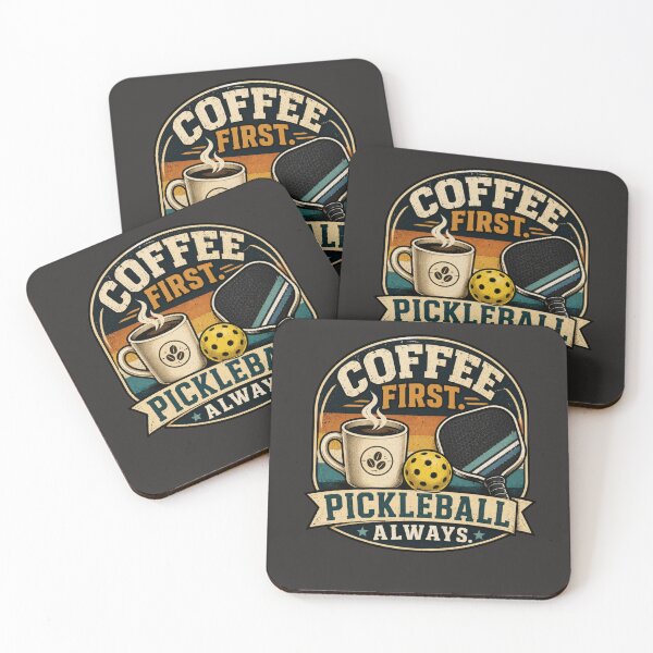 Item preview, Coffee First. Pickleball Always. – Pickleball Dad designed and sold by GreyTee.