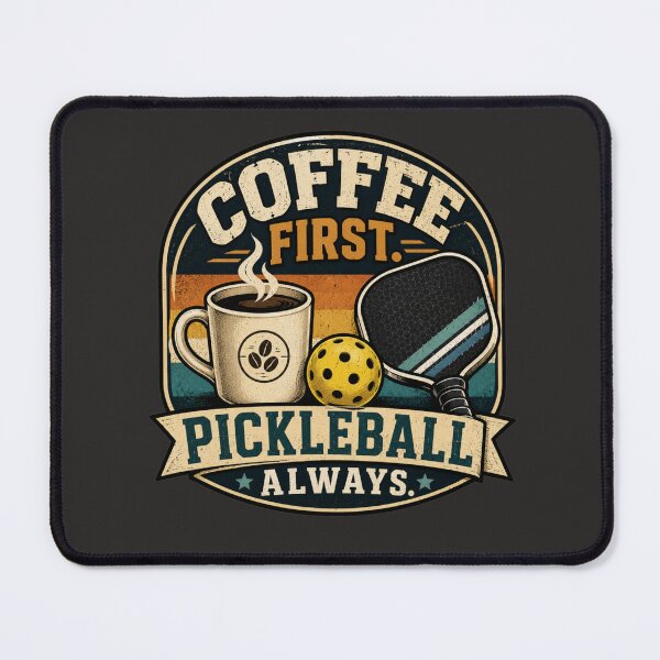 Item preview, Coffee First. Pickleball Always. – Pickleball Dad designed and sold by GreyTee.