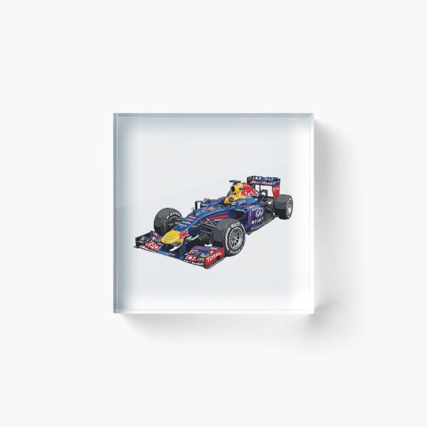 Item preview, 2013 Red Bull RB9 Sebastian Vettel 4x World Champion F1 Racing Car Illustration designed and sold by Motorline44.
