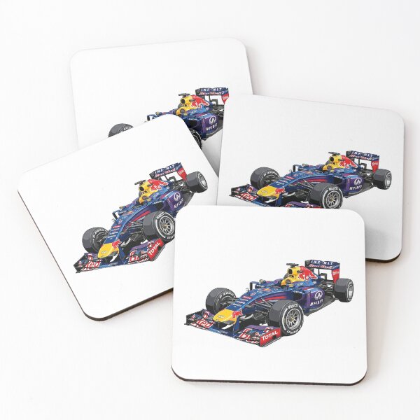Item preview, 2013 Red Bull RB9 Sebastian Vettel 4x World Champion F1 Racing Car Illustration designed and sold by Motorline44.