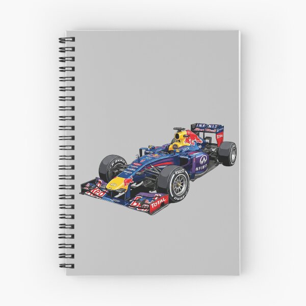 Item preview, 2013 Red Bull RB9 Sebastian Vettel 4x World Champion F1 Racing Car Illustration designed and sold by Motorline44.