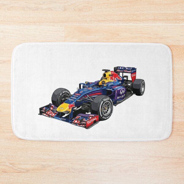 Item preview, 2013 Red Bull RB9 Sebastian Vettel 4x World Champion F1 Racing Car Illustration designed and sold by Motorline44.
