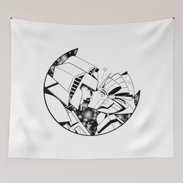 Item preview, Starscream And Windblade - Black And White designed and sold by CarolyneSantana.